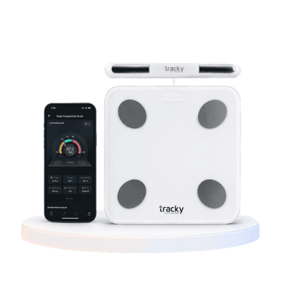 TRACKY Advance Body Composition Scale with 8 Electrodes